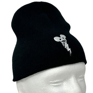 Deadmau5 x World of Tanks Blitz Beanie Winter Hat Toque WoT WoTB DJ EDM Black